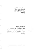 Portada de Informe de desarrollo humano en el norte amazónico boliviano, 2003.