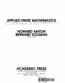 Portada de Applied finite mathematics