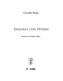 Portada de Diálogo con Ovidio