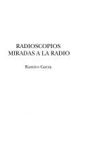 Portada de Radioscopios