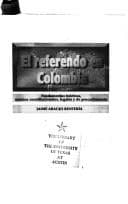 Portada de El referendo en Colombia