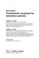 Portada de Boucher's Prosthodontic treatment for edentulous patients