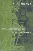 Portada de Individualism and economic order