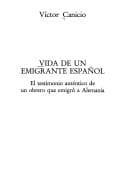Portada de Vida de un emigrante español