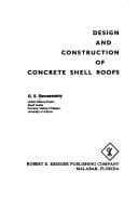 Portada de Design and construction of concrete shell roofs