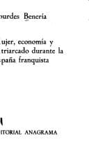 Portada de Mujer, economía y patriarcado durante la España franquista