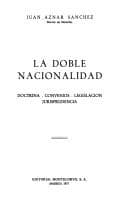Portada de La doble nacionalidad