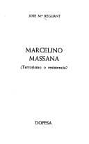 Portada de Marcelino Massana