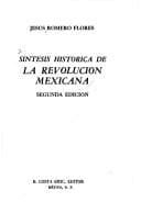 Portada de Síntesis histórica de la Revolución Mexicana