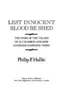 Portada de Lest innocent blood be shed