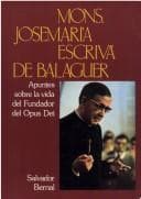 Portada de Mons. Josemaría Escrivá de Balaguer