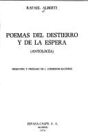 Portada de Poemas del destierro y de la espera
