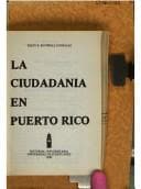 Portada de La ciudadania en Puerto Rico