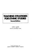 Portada de Teaching strategies for ethnic studies