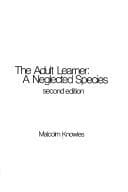 Portada de The adult learner