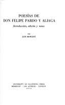 Portada de Poesías de don Felipe Pardo y Aliaga