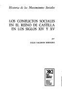 Portada de Los conflictos sociales en el Reino de Castilla en los siglos XIV y XV