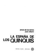 Portada de La España de los Quinquis