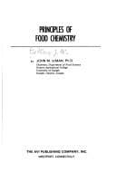 Portada de Principles of food chemistry