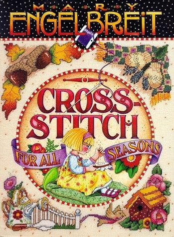 Portada de Mary Engelbreit cross-stitch for all seasons