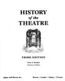 Portada de History of the theatre