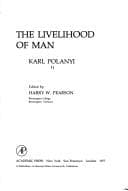 Portada de The livelihood of man