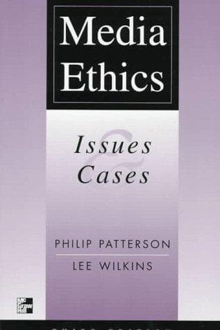 Portada de Media ethics