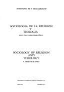 Portada de Sociología de la religión y teología