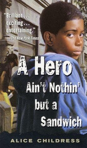 Portada de A hero ain't nothin' but a sandwich