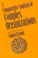 Portada de A comparative analysis of complex organizations