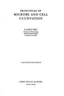 Portada de Principles of microbe and cell cultivation