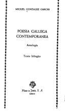 Portada de Poesía gallega contemporánea