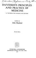 Portada de Davidson's principles and practice of medicine