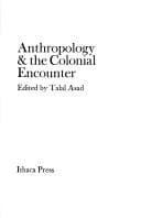 Portada de Anthropology & the colonial encounter.