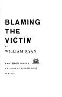 Portada de Blaming the victim.