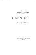 Portada de Grendel