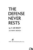Portada de The defense never rests