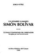 Portada de Un hombre llamado Simón Bolívar