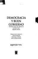 Portada de Democracia y buen gobierno