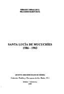 Portada de Santa Lucia Mucuchies 1586 - 1903