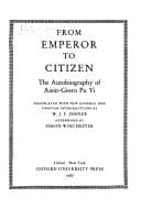 Portada de From Emperor to Citizen