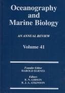 Portada de Oceanography and Marine Biology, An Annual Review, Volume 41 (Oceanography and Marine Biology)