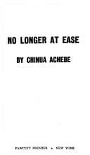 Portada de No Longer at Ease
