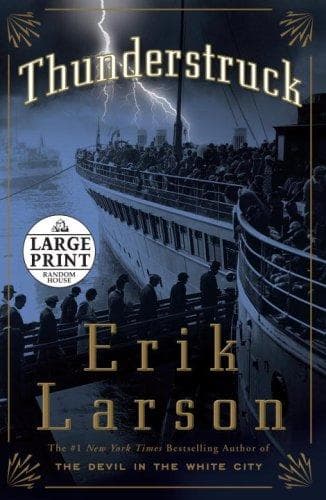 Portada de Thunderstruck (Random House Large Print)