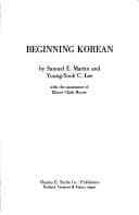 Portada de Beginning Korean