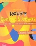 Portada de Mosby's Review Questions & Answers for Veterinary Boards; Basic Sciences