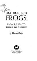 Portada de One hundred frogs