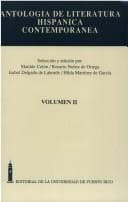 Portada de Antologia De Literatura Hispanica Contemporanea