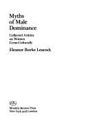 Portada de Myths of male dominance