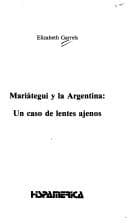 Portada de Mariátegui y la Argentina